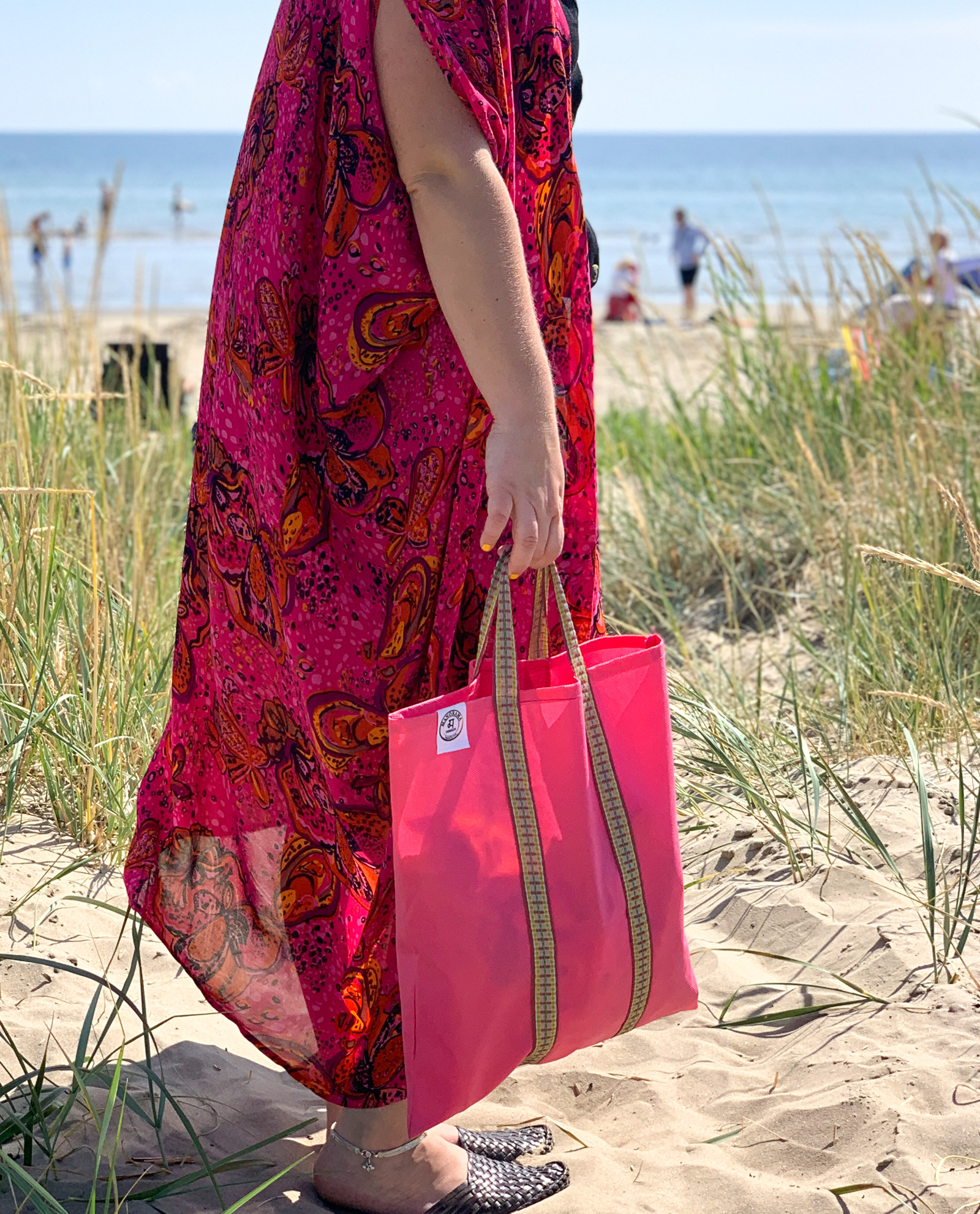 Indisk väska - påse - totebag