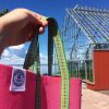Färgstark outfit - indisk totebag , väska, påse - rosa